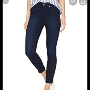 Paige Verdugo ankle dark blue skinny jeans size 27